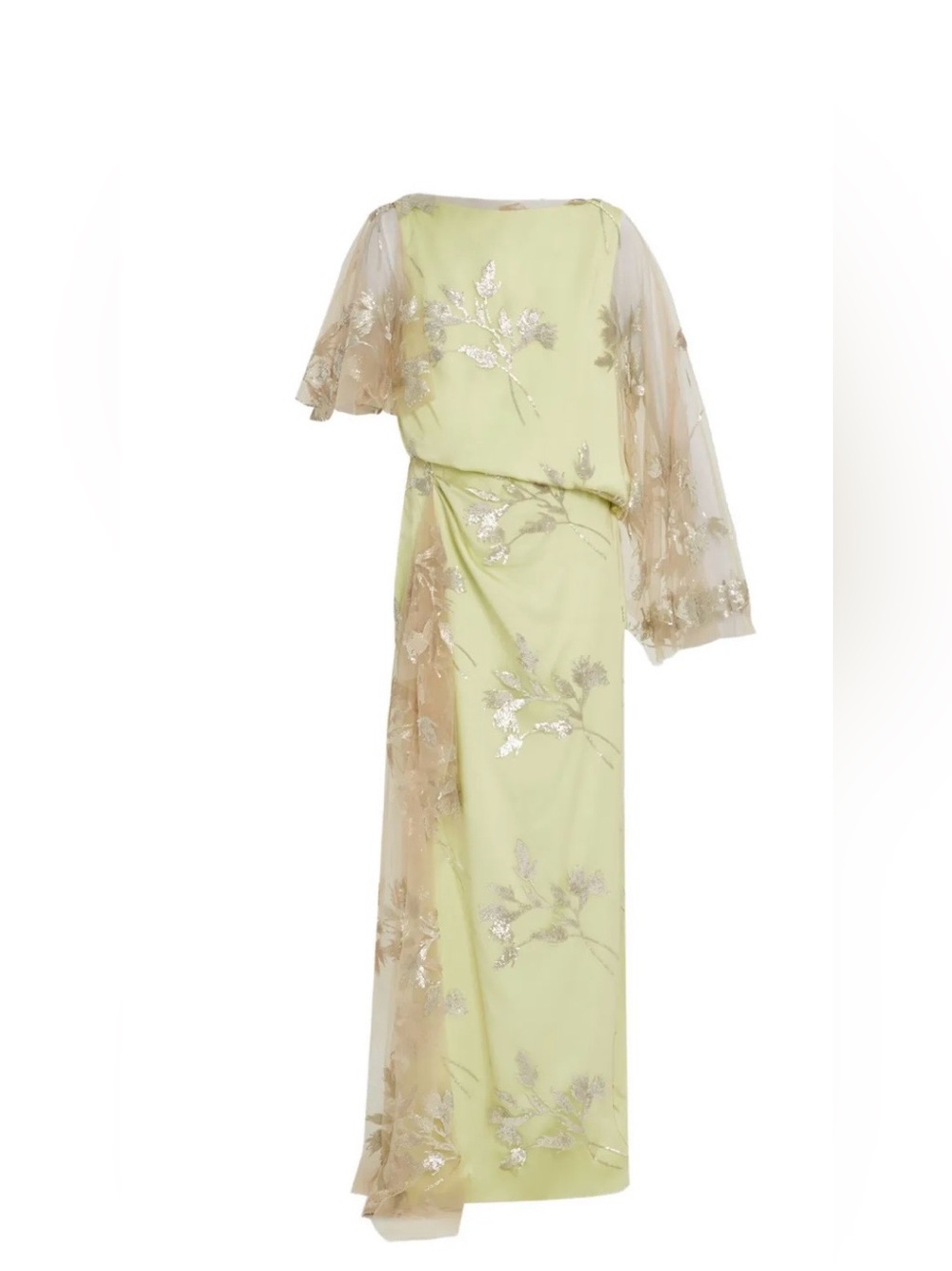 ERDEM
short-sleeved draped dress - Picture 2 of 3